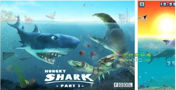 鲨鱼的复仇小游戏#鲨鱼游戏单机