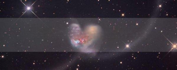 最神秘最浪漫的星球#心形星系NGC4038