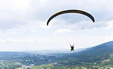 空中滑翔跳伞的英文#空中滑翔伞的单词怎么读