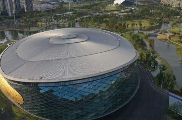 杭州亚运会主场馆像什么#亚运会莲花碗设计理念