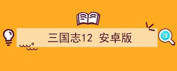 三国志12中文版手机单机版#三国志9安卓汉化版